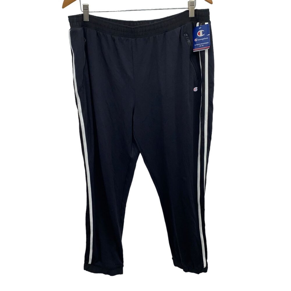 Champion NWT Men's XL Black Phys Ed Jogger